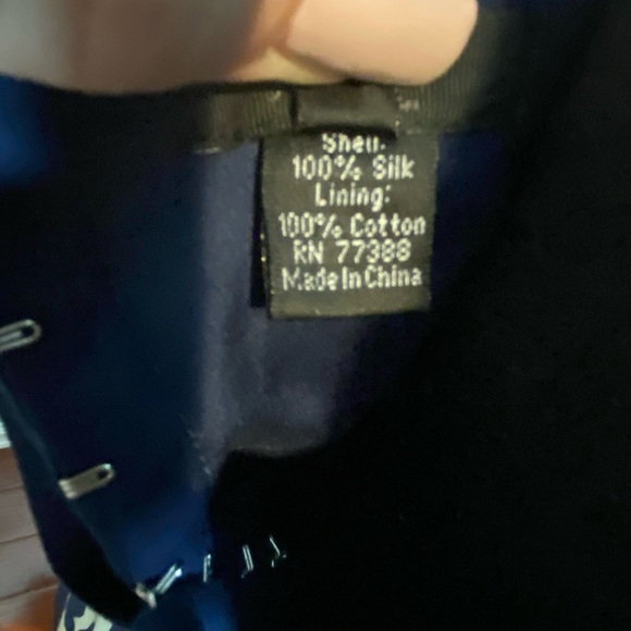 J Crew Strapless Silk Dress Size 8 - Picture 6 of 7